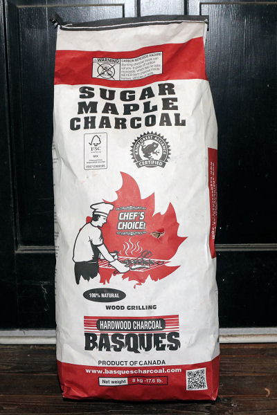 Basques Hardwood Chacoa 61553 Sugar Maple Lump Charcoal 17.6 Lbs 