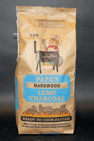Review of Papa's Hardwood Lump Charcoal -- Naked Whiz Ceramic Charcoal  Cooking