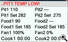 BBQ Guru CyberQ II control program screen