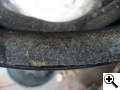Gasket after many 1000-degree cooks