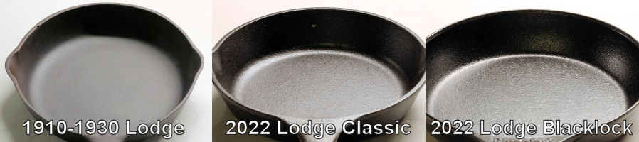 Old-New Lodge Loaf Pans. 4LP vs. BW8LP