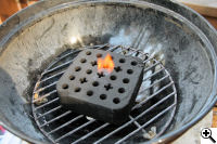 BBQ Brick lighting.