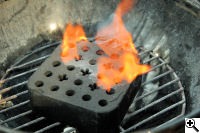 BBQ Brick lighting.