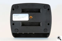 The back of the control unit.