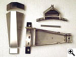 Komodo Kamado bent stainless steel parts