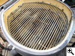 Closeup of Komodo Kamado upper grid