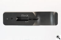 The top of the MiniX charger with the probe removed.