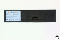The bottom of the MeatStick charger with the battery cover in place.