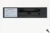 The bottom of the MeatStick charger with the battery cover removed.