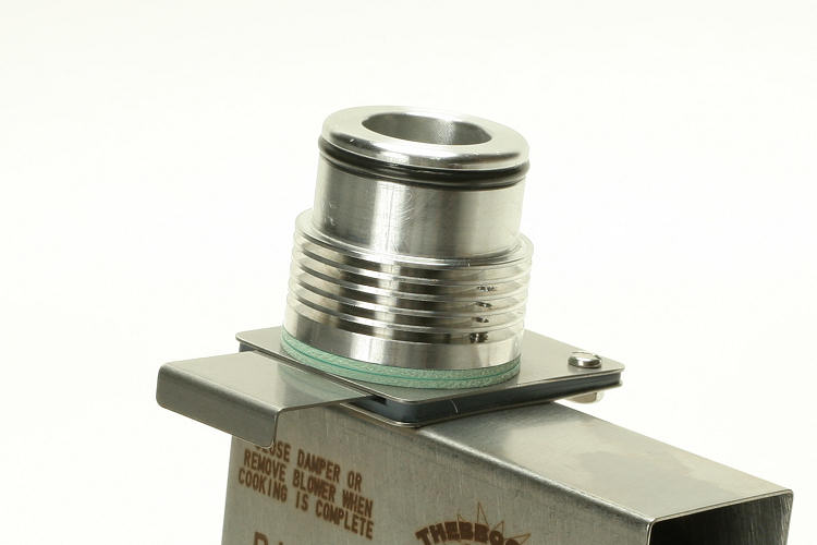 The BBQ Guru NanoQ Naked Whiz Ceramic Charcoal Cooking